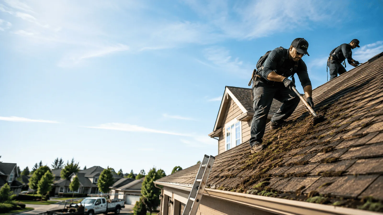 Roof Moss Removal in Bluffton, OH near me